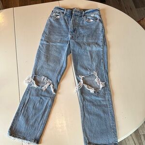 Abercrombie & Fitch Ultra High Rise Blue Jeans